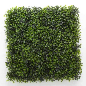 Boxwood • Siepe Artificiale • Mix Verdi • cm 50×50 • UVR • Mattonelle