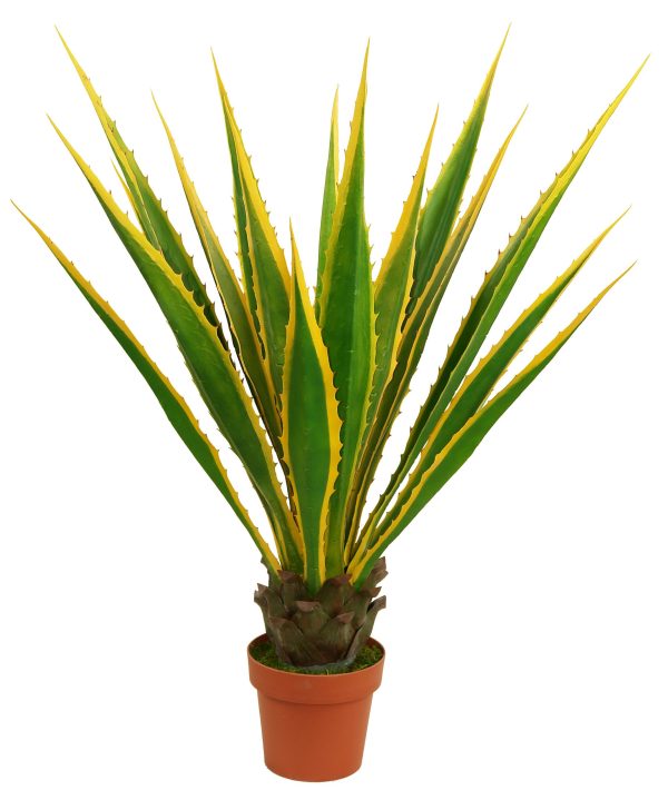 Agave Artificiale Variegata cm. 115 - UVR