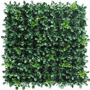 Siepe Artificiale PITOSFORO cm 100x100 in mattonelle