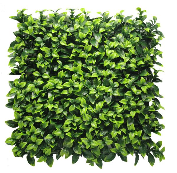 Siepe Artificiale GARDENIA cm 100x100 in mattonelle