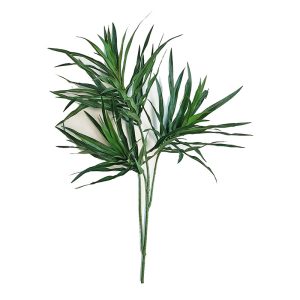 Dracena Reflexa • 4 Artificial Sprays with 120 leaves • Green • H cm 90