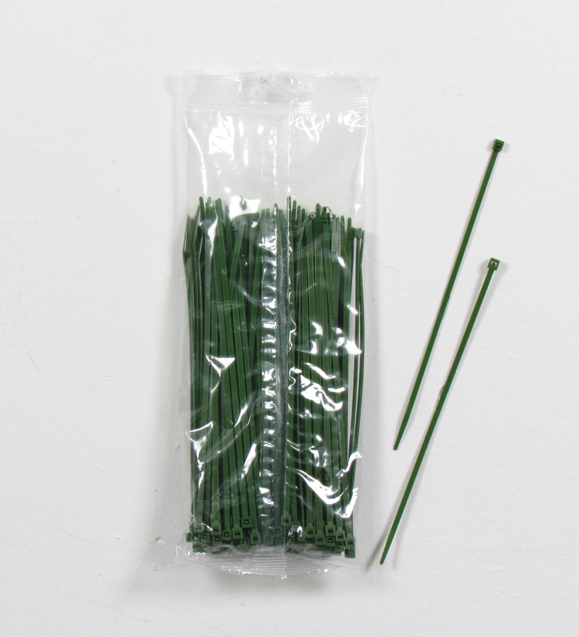 Fascette in plastica verde multiuso 200x3,6mm - confezione da 100pz -  Verdevip