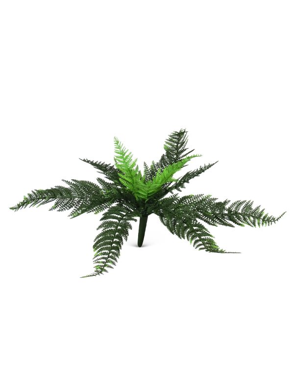 Felce Boston • Cespuglio Artificiale • Verde • UVR/FR • H 50 cm