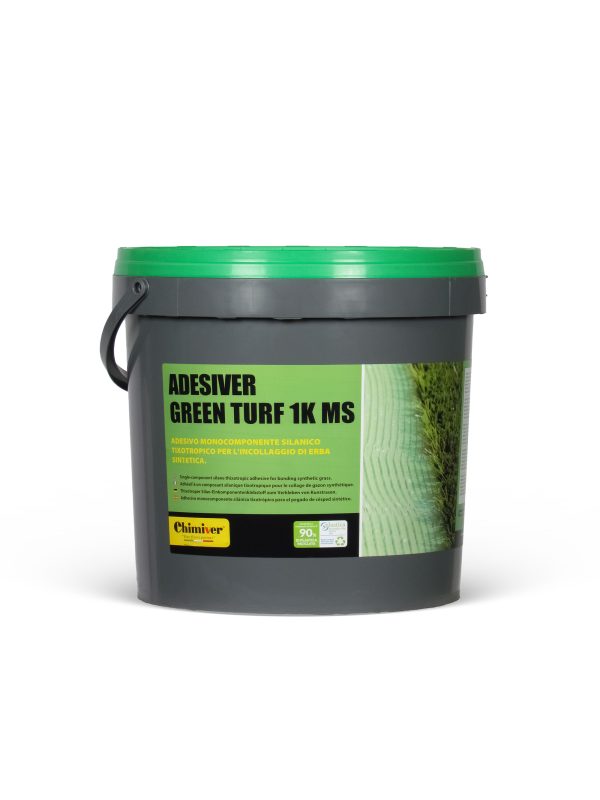 Colla Monocomponente Silanica • Per prati sintetici • Verde Prato • 15 kg